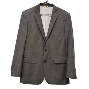 Brooks Brothers Regent Fit Explorer Wool‎ Blend Sport Coat Blazer Gray Men's 40L